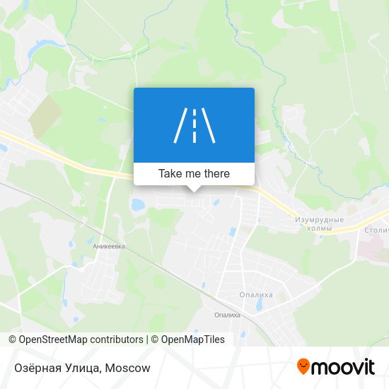 Озёрная Улица map