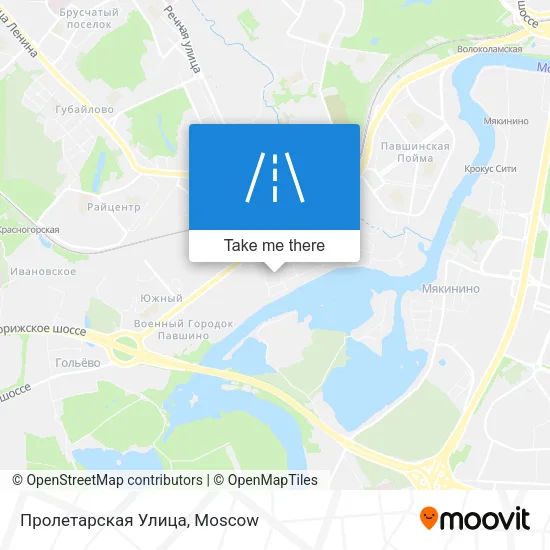 Пролетарская Улица map