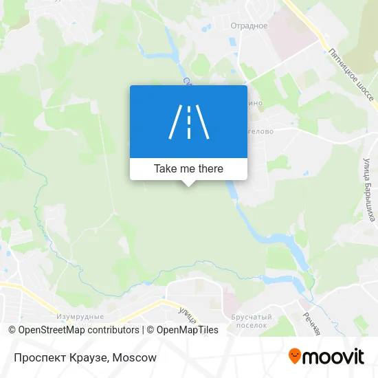 Проспект Краузе map