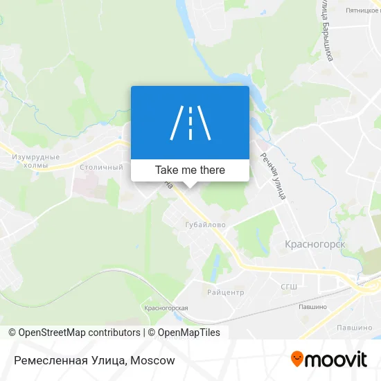 Ремесленная Улица map