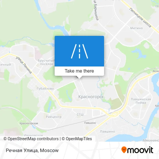 Речная Улица map