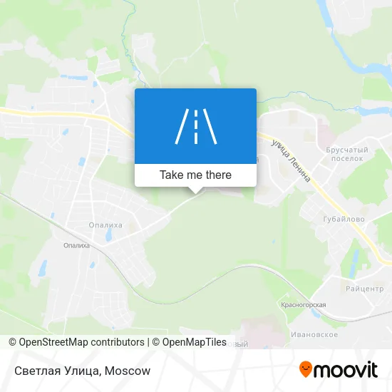 Светлая Улица map