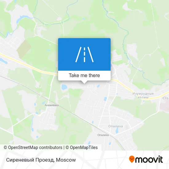 Сиреневый Проезд map