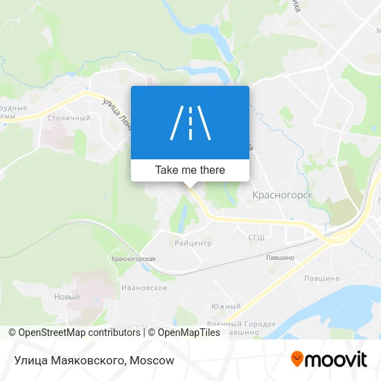 Улица Маяковского map