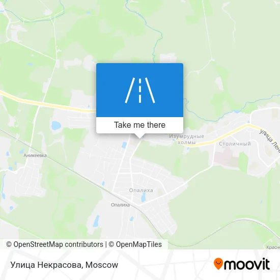 Улица Некрасова map
