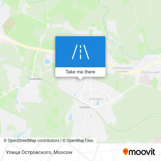 Улица Островского map