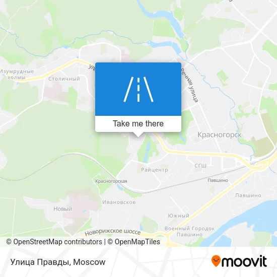 Улица Правды map