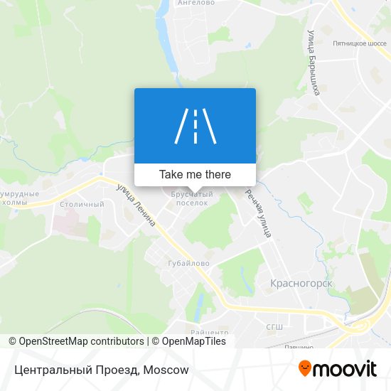 Центральный Проезд map