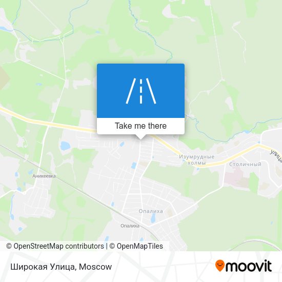 Широкая Улица map