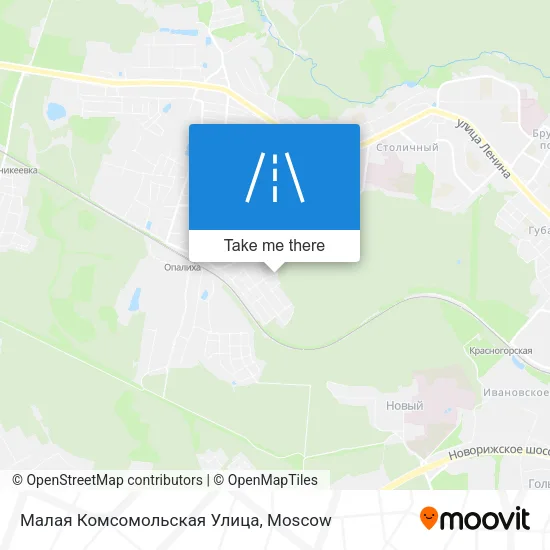 Малая Комсомольская Улица map
