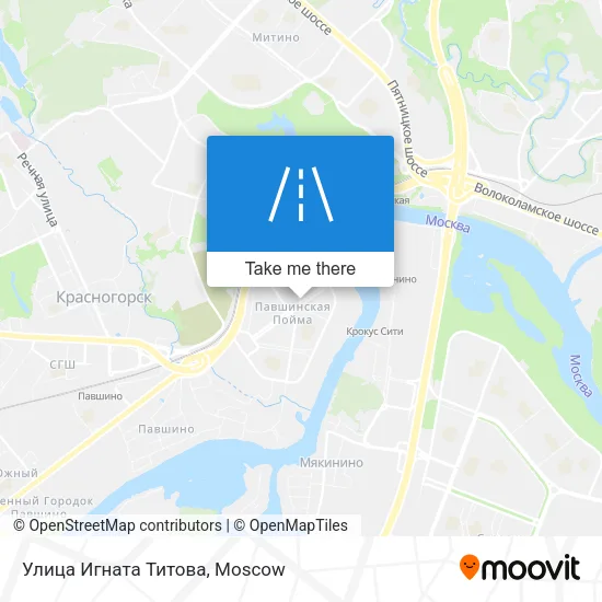 Улица Игната Титова map