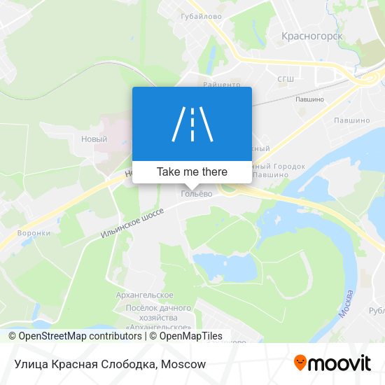Улица Красная Слободка map