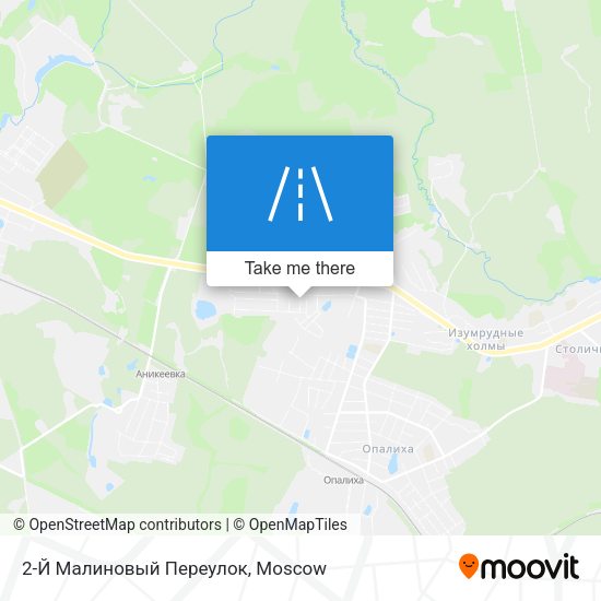2-Й Малиновый Переулок map