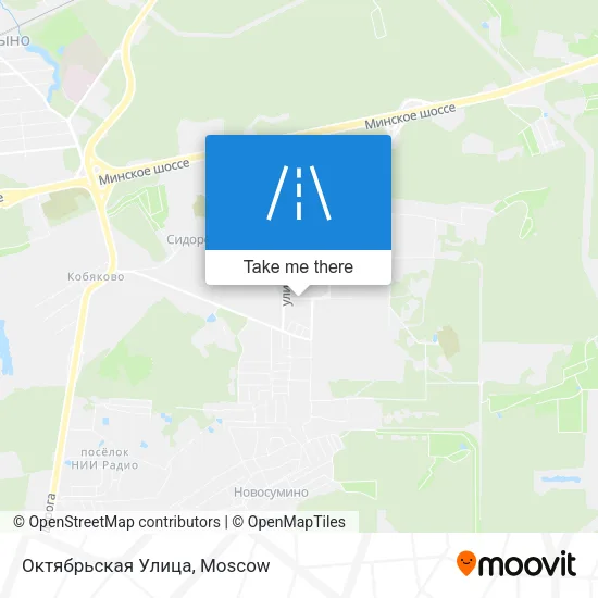 Октябрьская Улица map