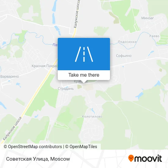 Советская Улица map