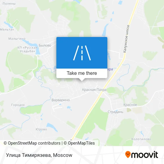 Улица Тимирязева map