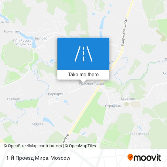 1-Й Проезд Мира map