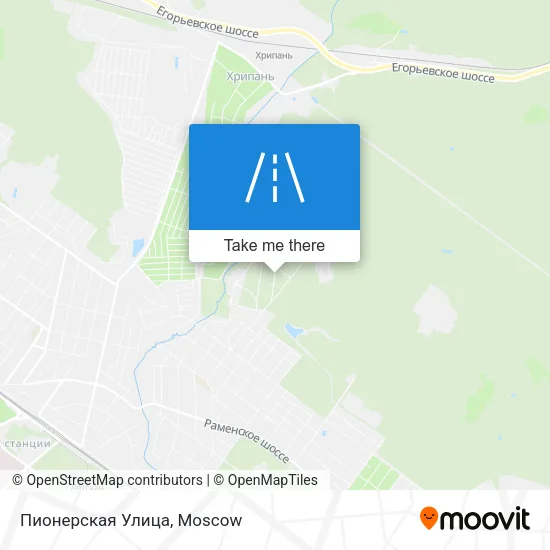 Пионерская Улица map