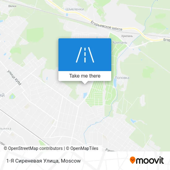 1-Я Сиреневая Улица map