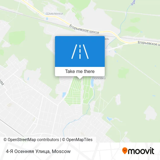 4-Я Осенняя Улица map