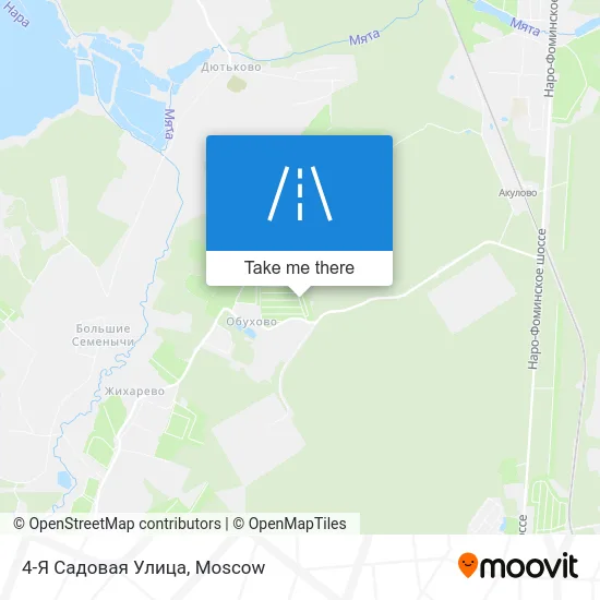 4-Я Садовая Улица map