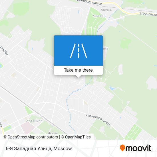 6-Я Западная Улица map