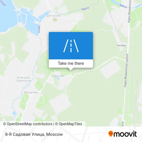 8-Я Садовая Улица map