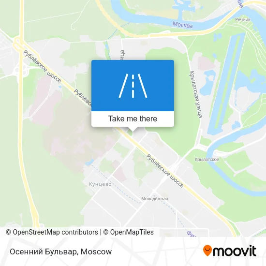 Осенний Бульвар map