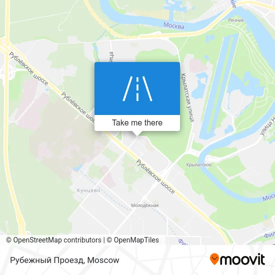 Рубежный Проезд map