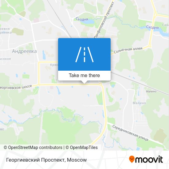 Георгиевский Проспект map