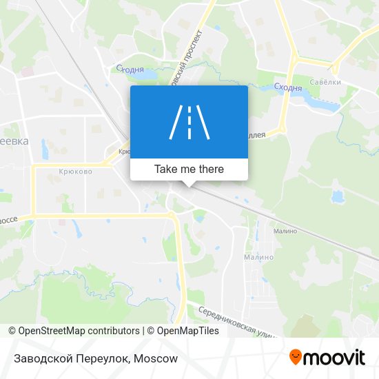 Заводской Переулок map