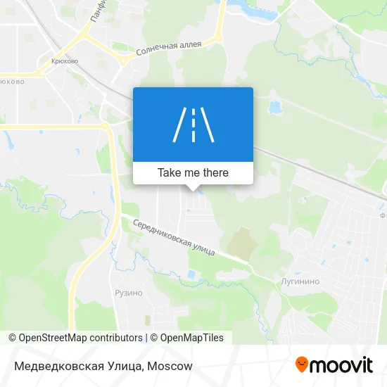 Медведковская Улица map
