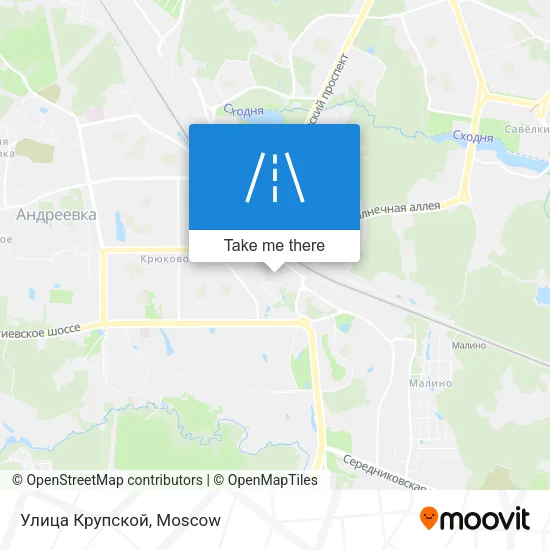 Улица Крупской map