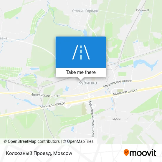 Колхозный Проезд map