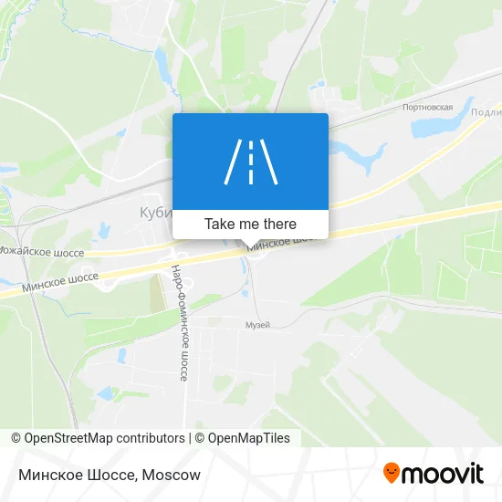 Минское Шоссе map