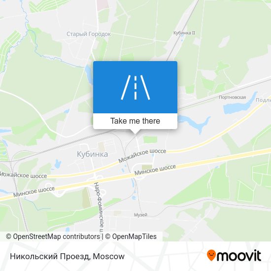 Никольский Проезд map