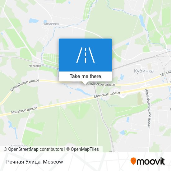 Речная Улица map