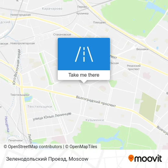 Зеленодольский Проезд map