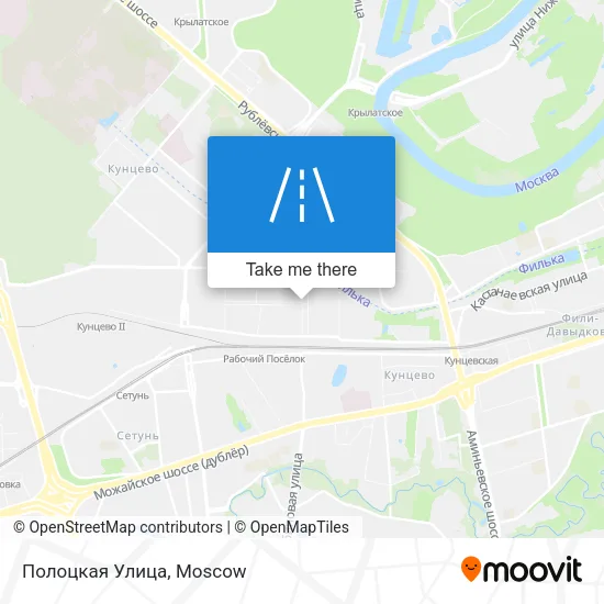 Полоцкая Улица map