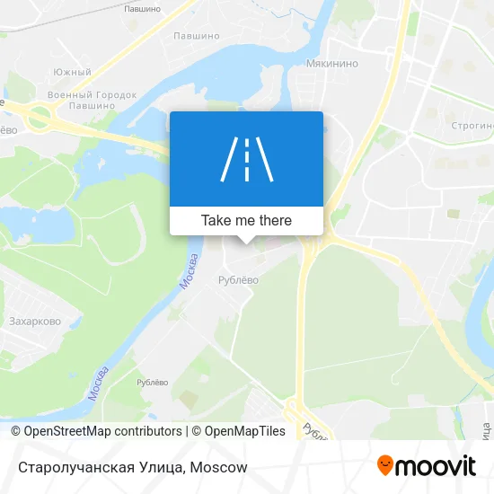 Старолучанская Улица map