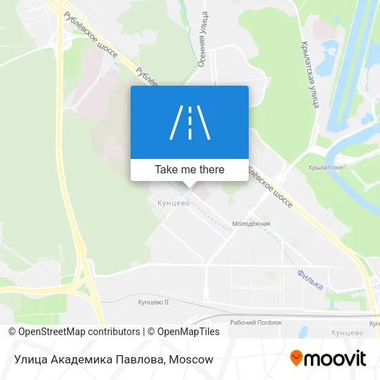 Улица Академика Павлова map