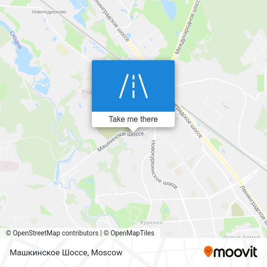 Машкинское Шоссе map
