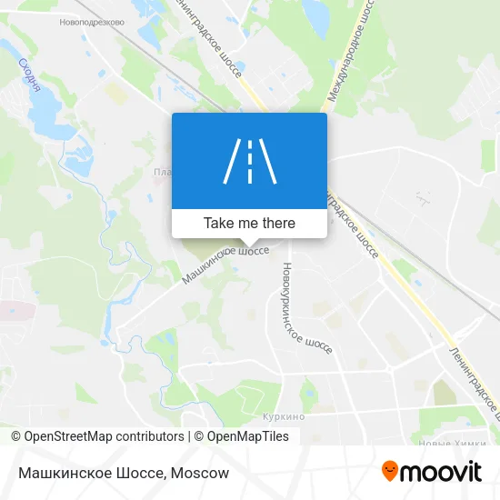 Машкинское Шоссе map