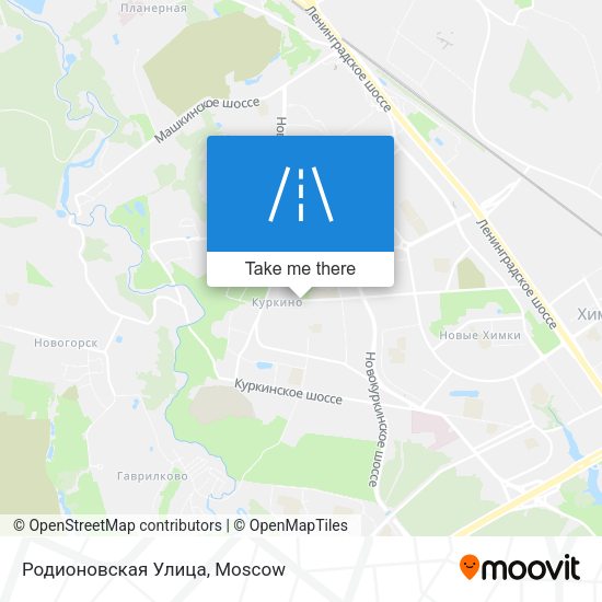 Родионовская Улица map