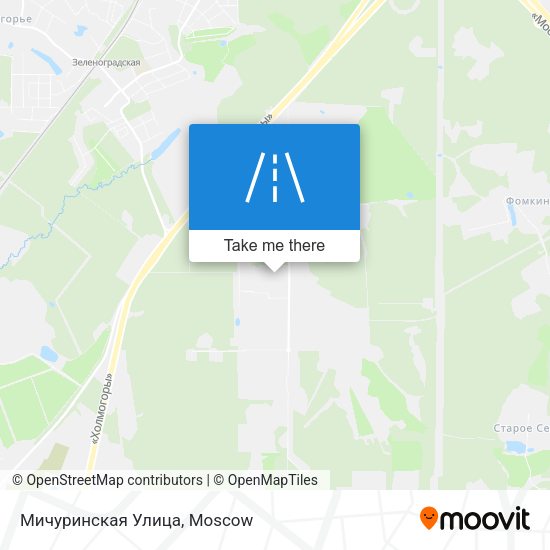 Мичуринская Улица map