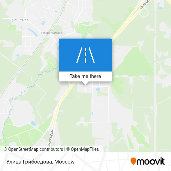 Улица Грибоедова map