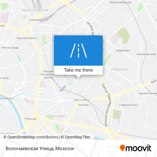 Волочаевская Улица map