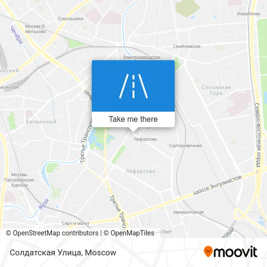Солдатская Улица map