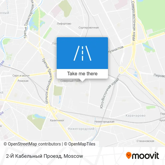 2-Й Кабельный Проезд map