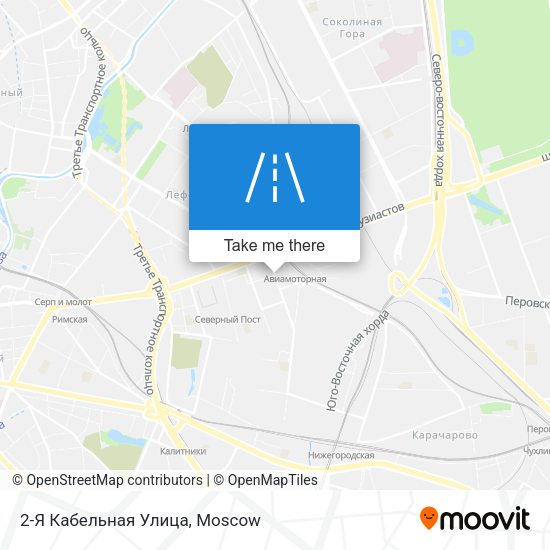 2-Я Кабельная Улица map